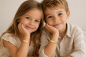 Preview: Kidylike Kinderarmband Schutzengel • 925/-Silber Goldplattiert • mit Wunsch-Gravur • mit Zwischenöse 14/12 cm