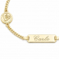 Preview: Schutzengel Armband Kinder 750/-Gold