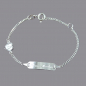 Preview: Kinder-Armband mit Gravur und Schutzengel Herz