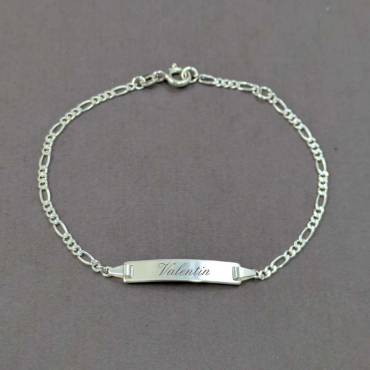 Armkette Silber mit Gravur