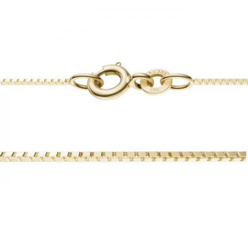 Kinderkette 333/-Gold Struktur Venezianer