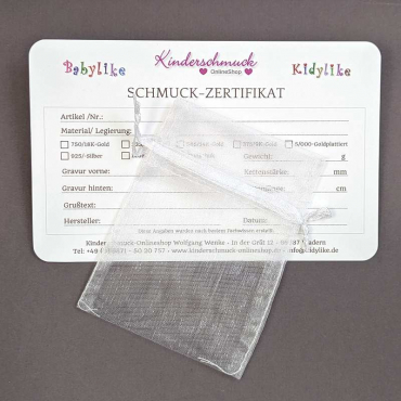 Preview: Organza-Säckchen als Schmuckverpackung