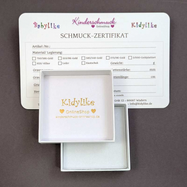 Inklusiv-Geschenketui für Goldarmband