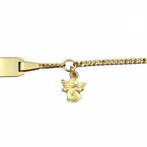 Schutzengel-Armband Gold für Kinder
