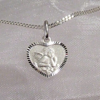 Schutzengel-Anhänger mit Schriftzug Bild 1